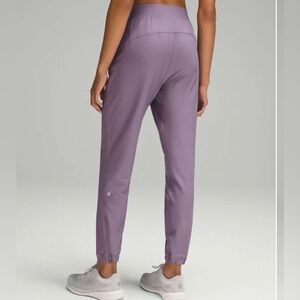 Lululemon Adapted State High-Rise Fleece Jogger *Full Length, Color: Purple Ash